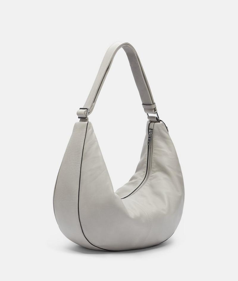 Liebeskind Herren Moon Hobo M - Taubengrau