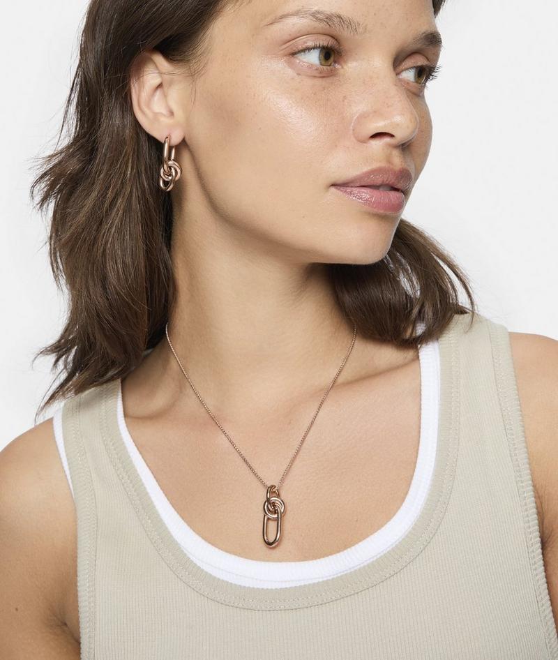 Liebeskind Herren Creolen - Roségold