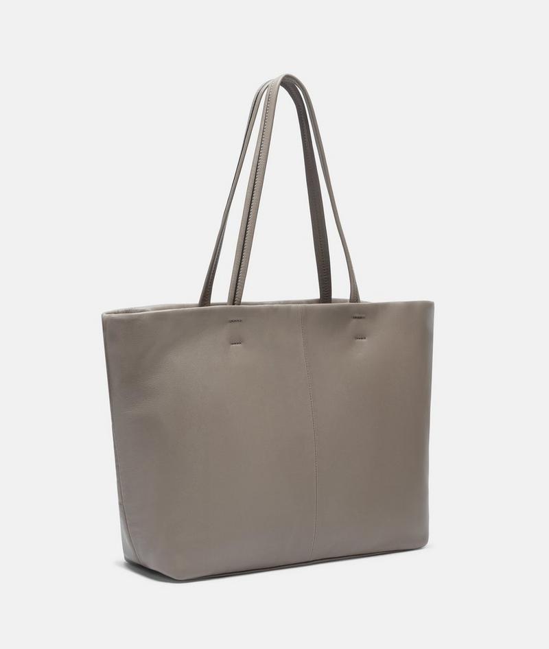 Liebeskind Herren Hera Shopper L - Steingrau