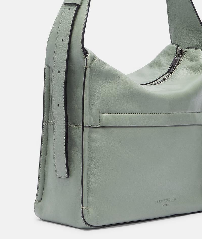 Liebeskind Herren Sky Hobo M - Dunkles Salbeigrün