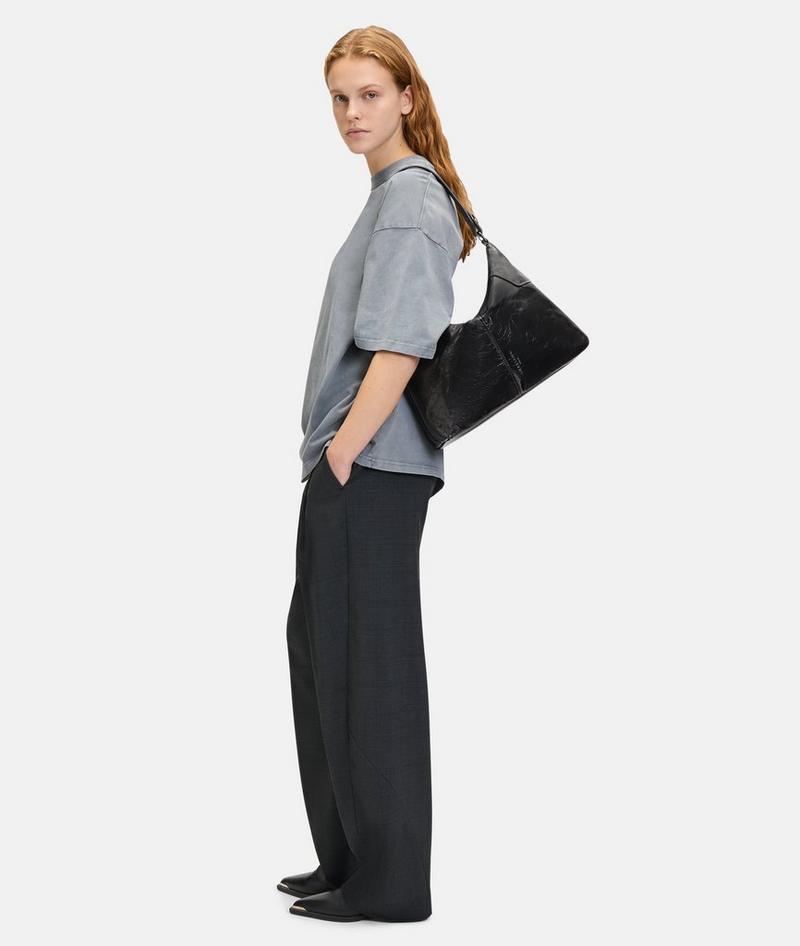 Liebeskind Herren Mila Hobo M - Schwarz