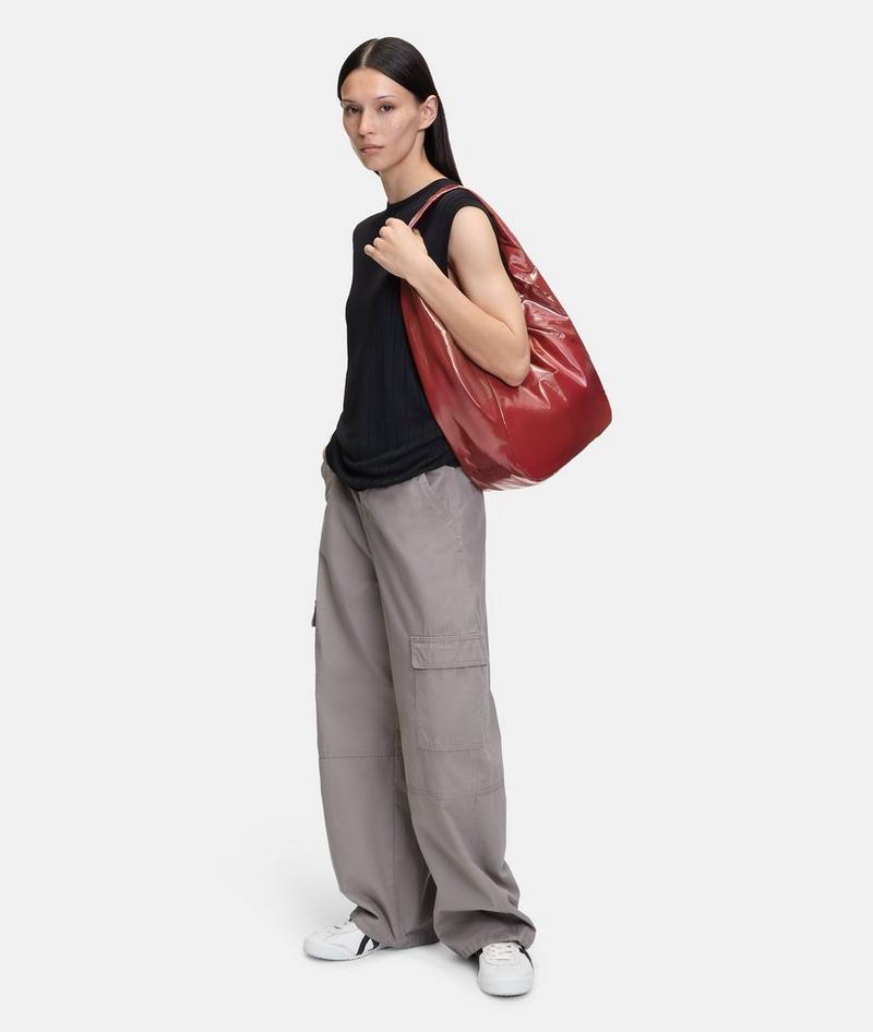 Liebeskind Herren Farrah Hobo M - Chilirot