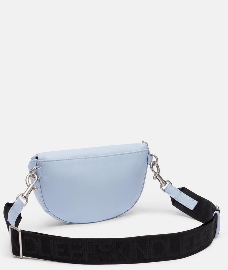 Liebeskind Herren Alma Belt-bag M - Hellblau