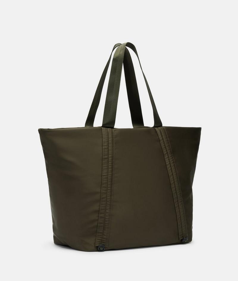 Liebeskind Herren Nylon Shopper L - Olivgrün