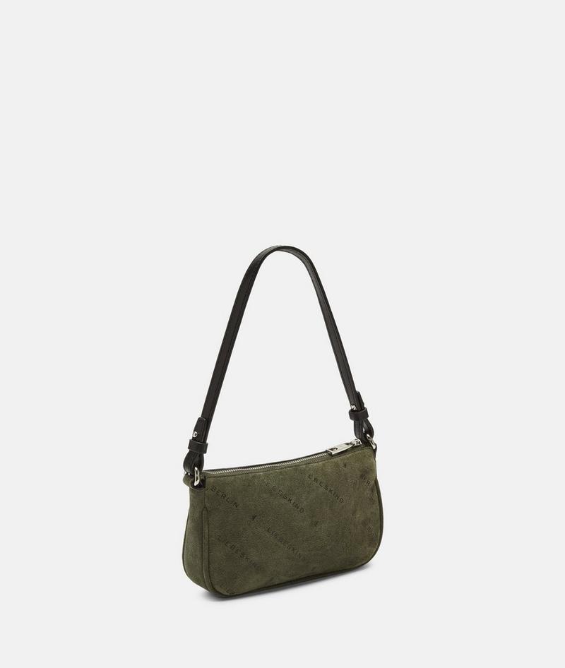 Liebeskind Herren Monogram Crossbody Xs - Olivgrün