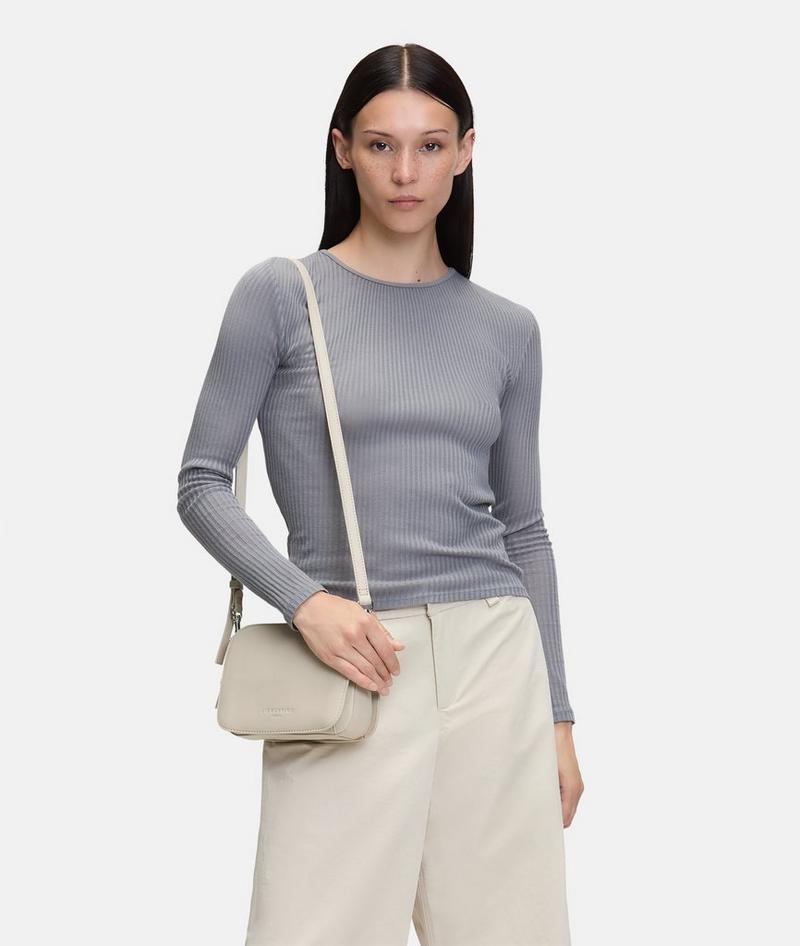 Liebeskind Herren Luka Crossbody S - Creme