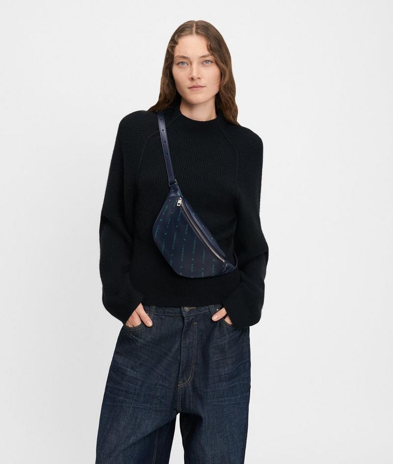 Liebeskind Herren Monogram Belt-bag M - Navy