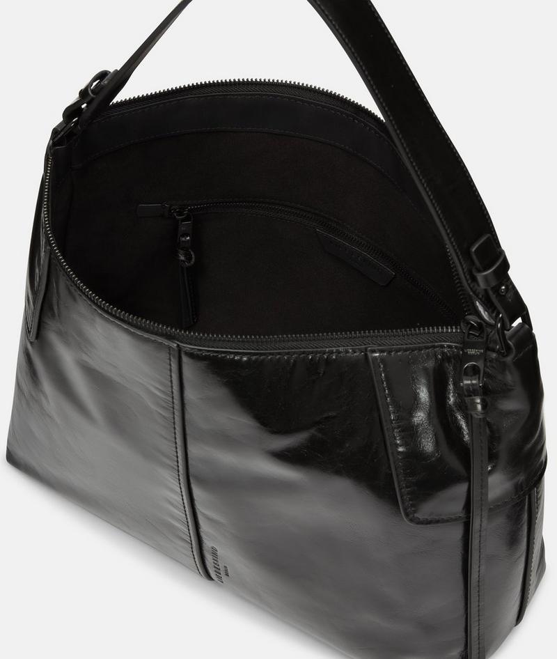 Liebeskind Herren Mila Hobo M - Schwarz