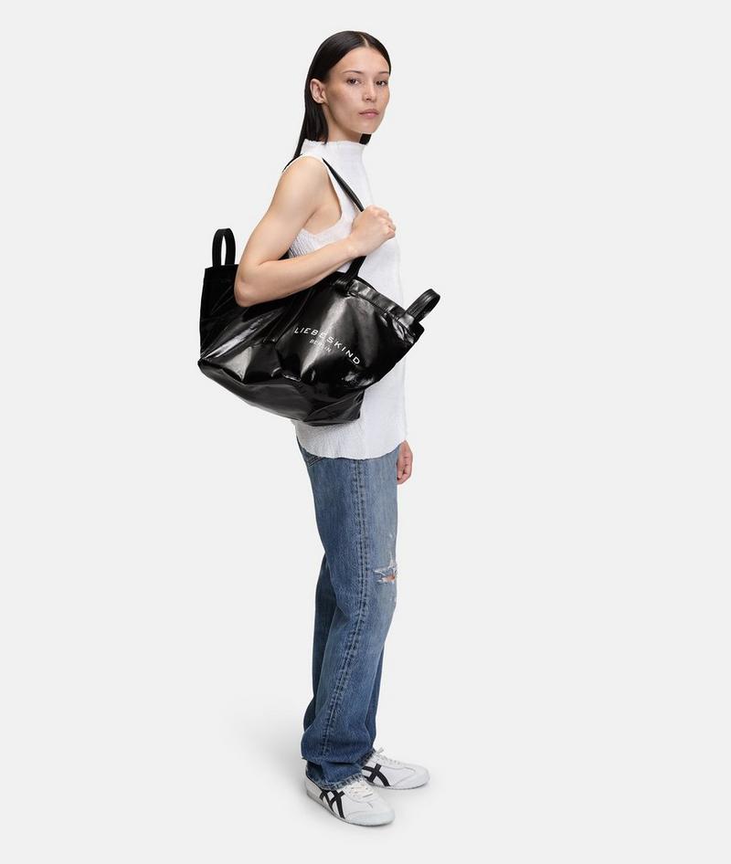 Liebeskind Herren Elvira Shopper M - Schwarz