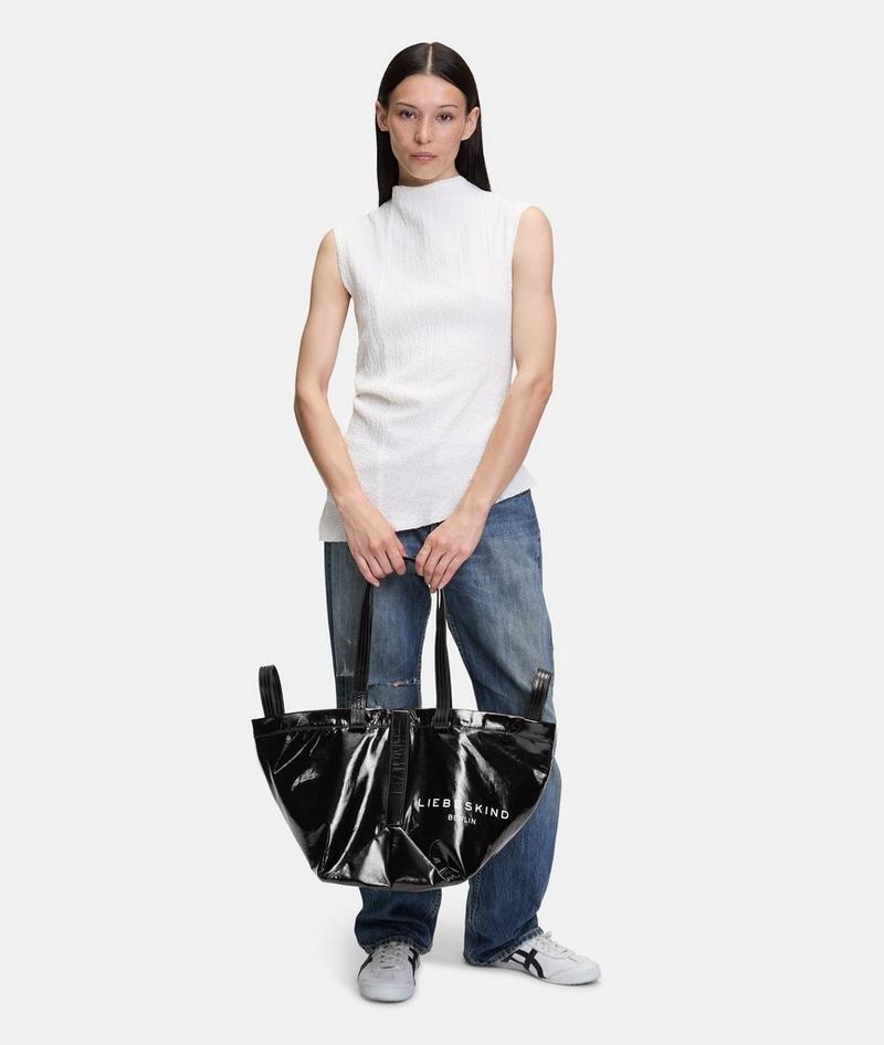 Liebeskind Herren Elvira Shopper M - Schwarz