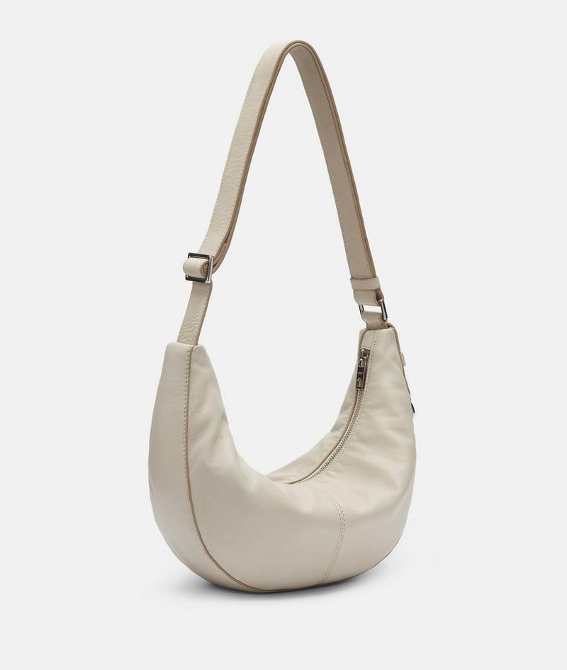 Liebeskind Herren Moon Hobo S - Creme