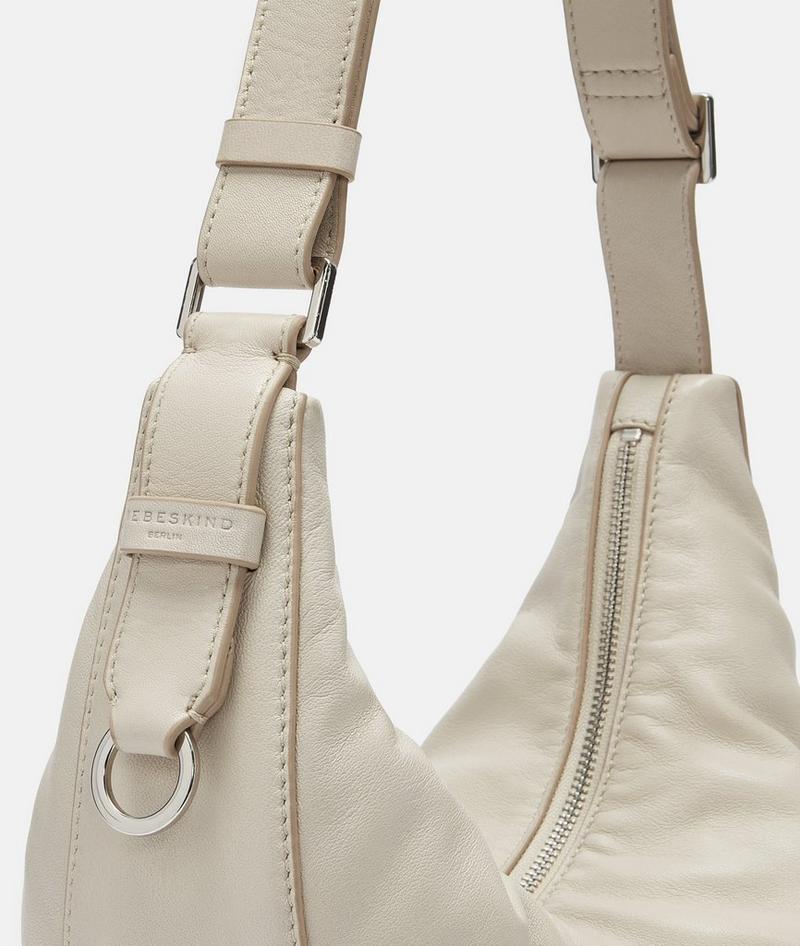 Liebeskind Herren Moon Hobo S - Creme