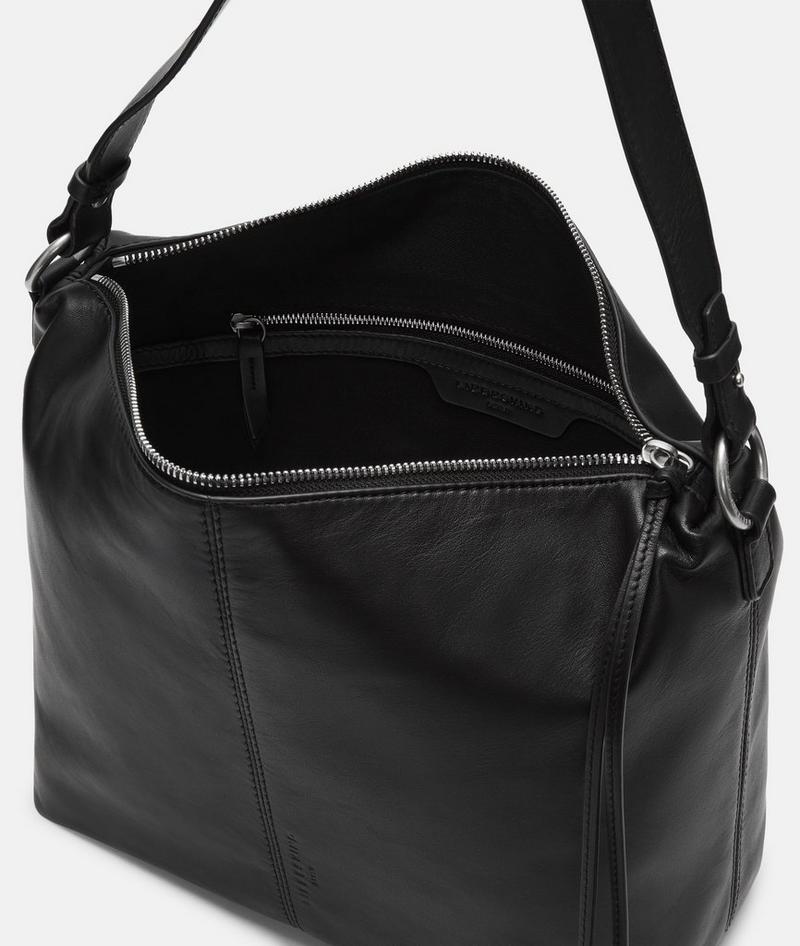 Liebeskind Herren Aissa Hobo M - Schwarz