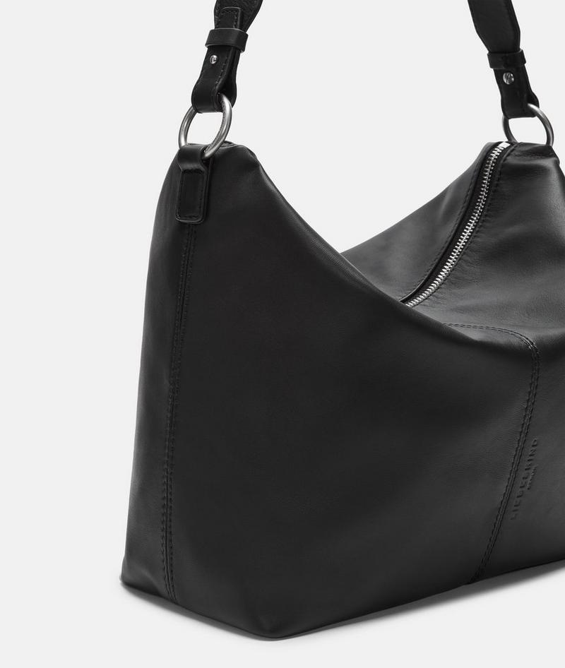 Liebeskind Herren Aissa Hobo M - Schwarz