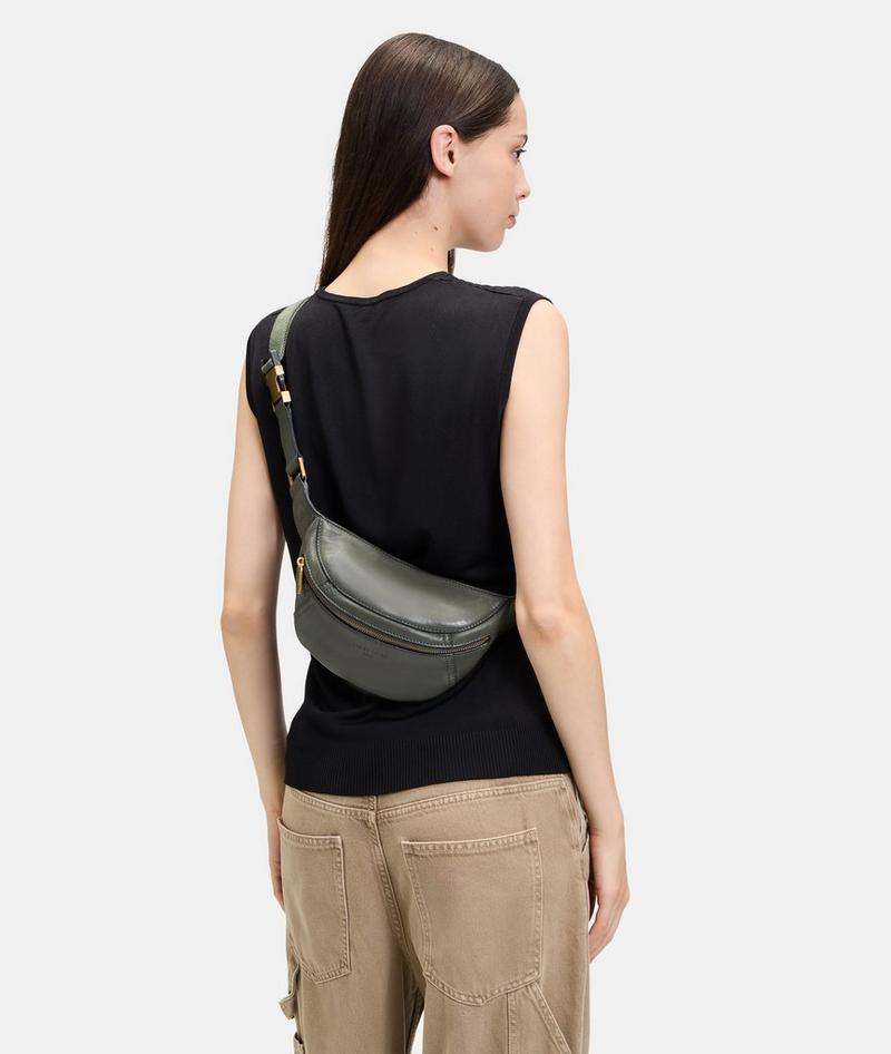 Liebeskind Herren Chudy Belt-bag S - Olivgrün