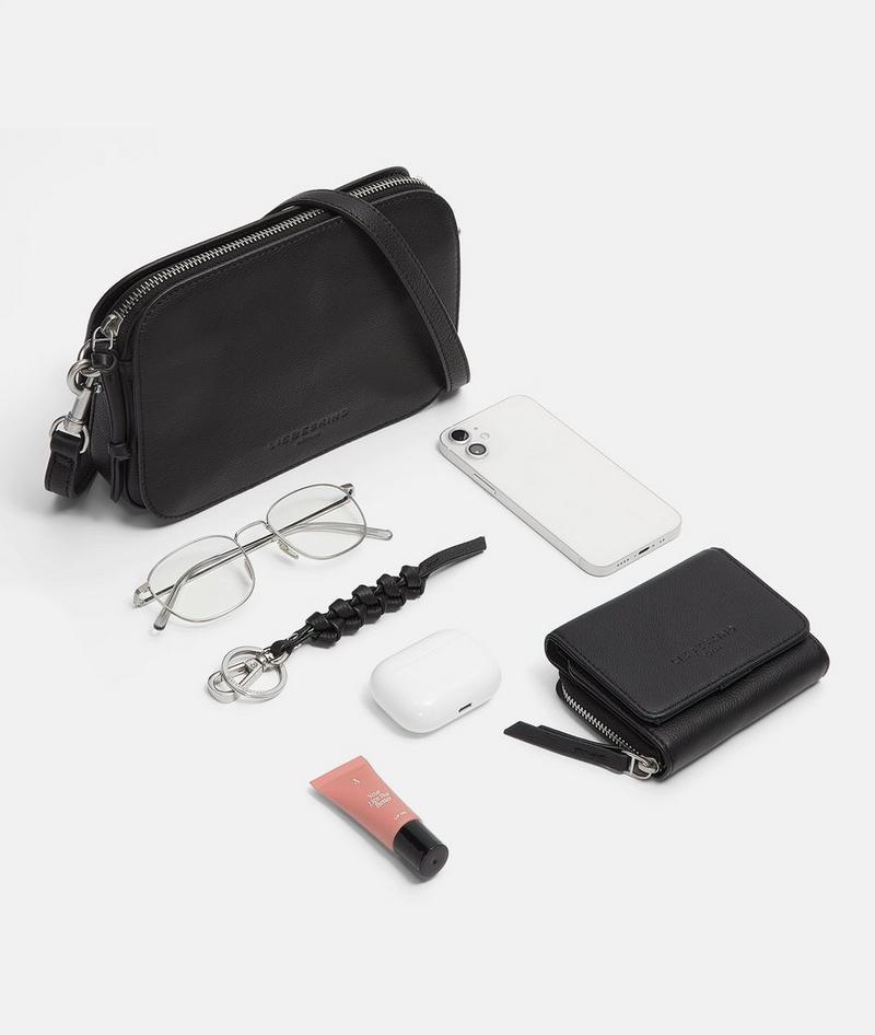 Liebeskind Herren Luka Crossbody S - Schwarz