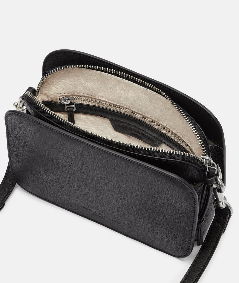 Liebeskind Herren Luka Crossbody S - Schwarz