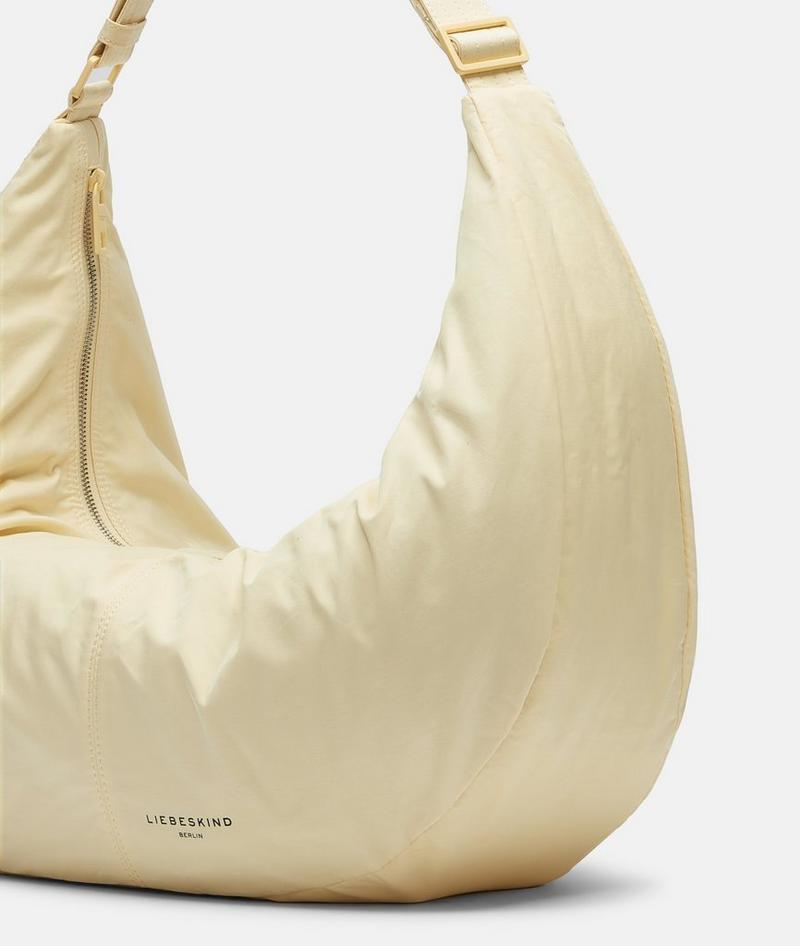 Liebeskind Herren Nylon Moon Hobo L - Hellgelb