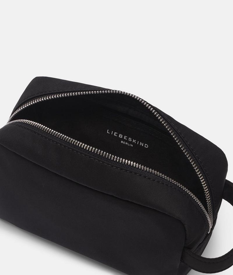 Liebeskind Herren Nylon Cosmetic Pouch S - Schwarz