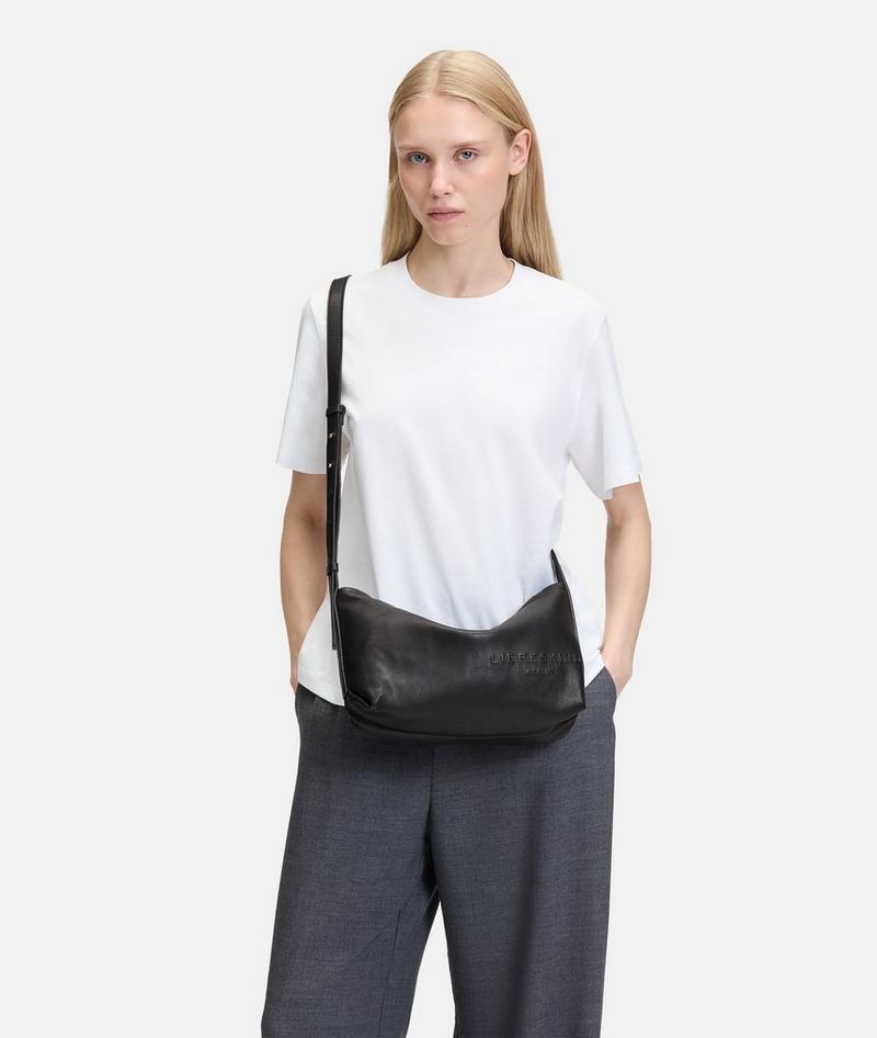 Liebeskind Herren Elvira Crossbody M - Schwarz