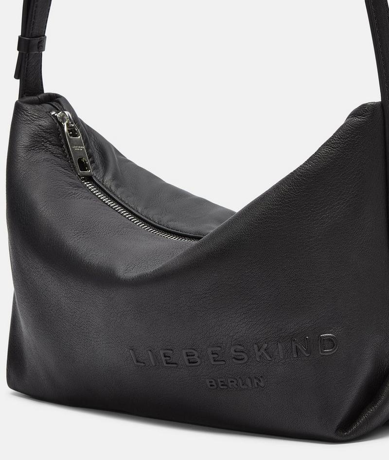 Liebeskind Herren Elvira Crossbody M - Schwarz