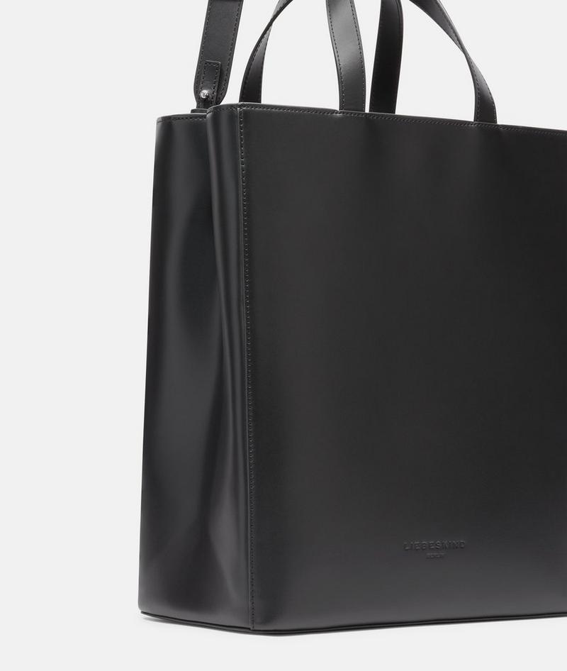 Liebeskind Herren Paper Bag M - Schwarz