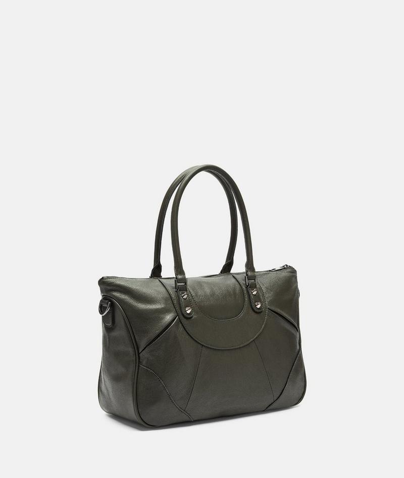 Liebeskind Herren Archive Esther Satchel M - Olivgrün