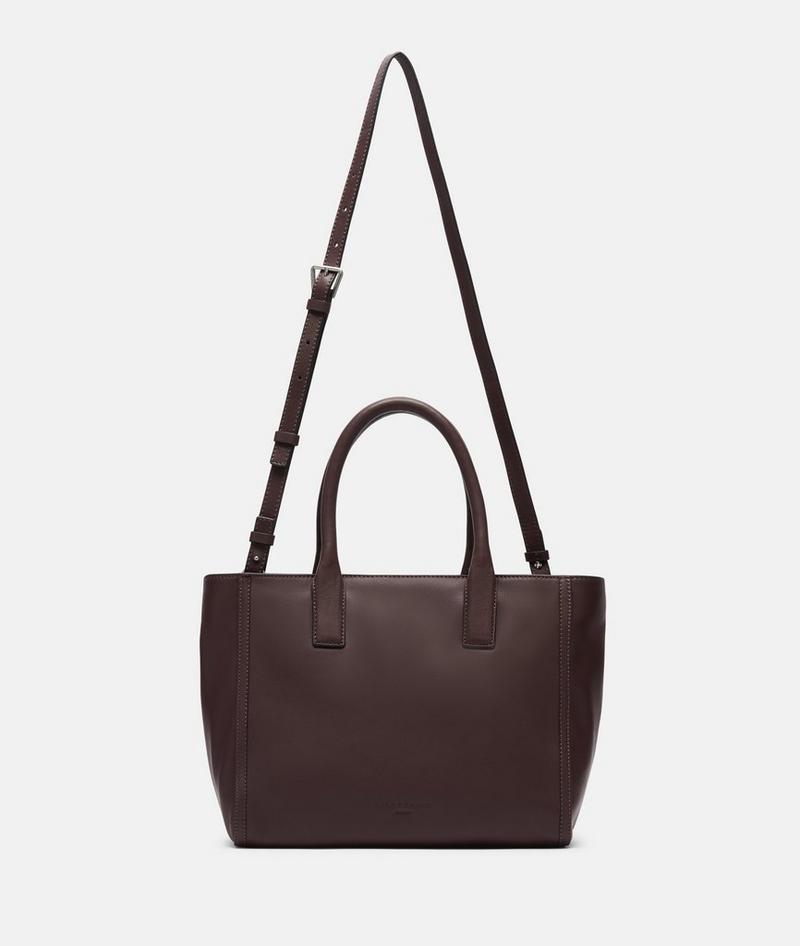 Liebeskind Herren Shopper M - Bordeaux