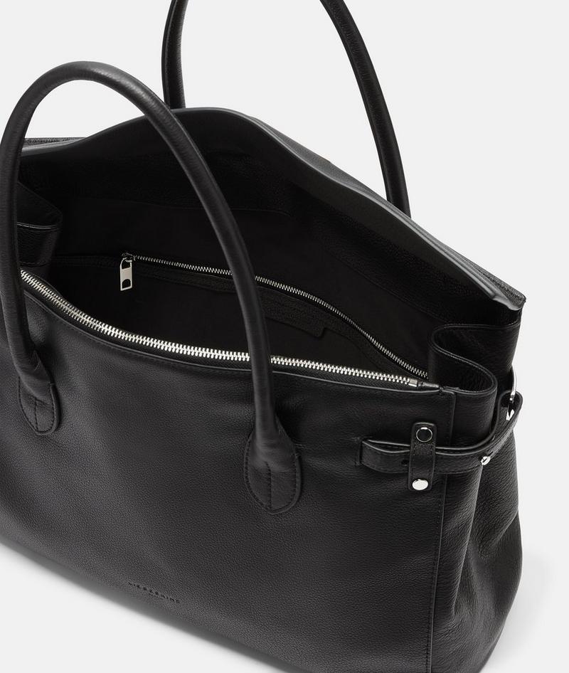 Liebeskind Herren Archive Gloria Satchel L - Schwarz