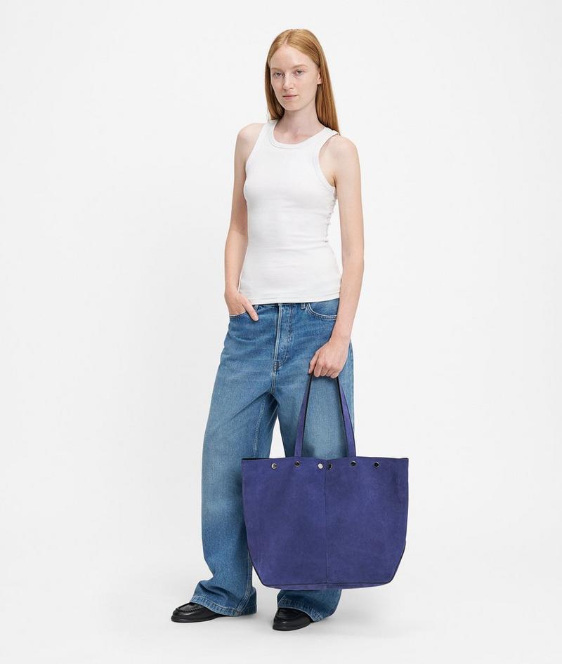 Liebeskind Herren Rive Shopper L - Lila