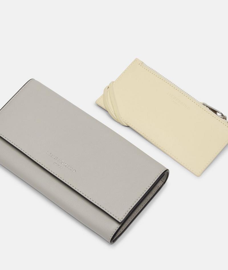 Liebeskind Herren Valentina Geldbörse L - Taubengrau