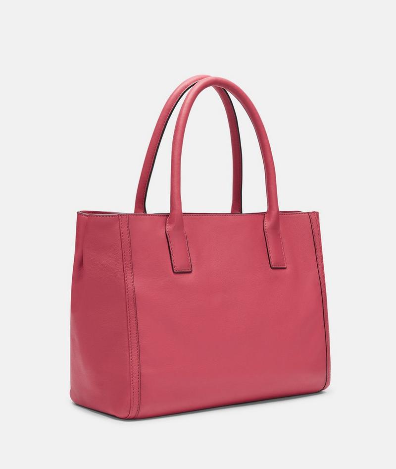 Liebeskind Herren Shopper M - Himbeere