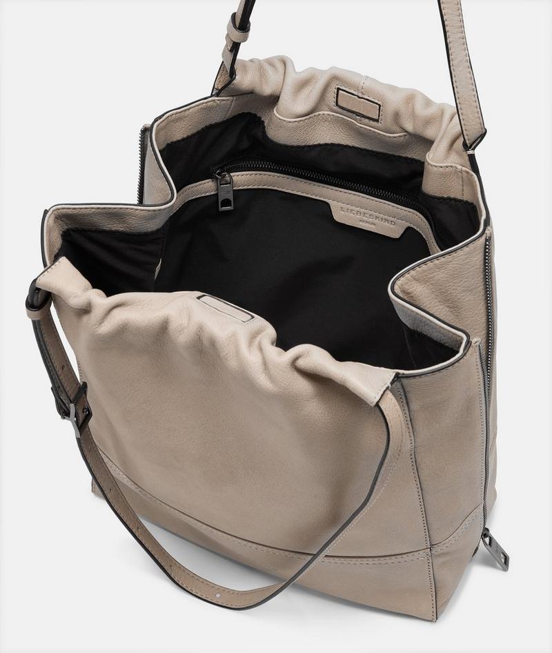 Liebeskind Herren Lou Shopper M - Beige