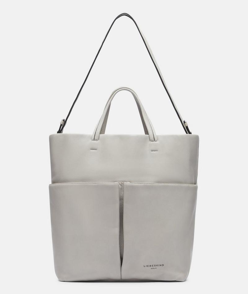 Liebeskind Herren Hera Tote L - Taubengrau