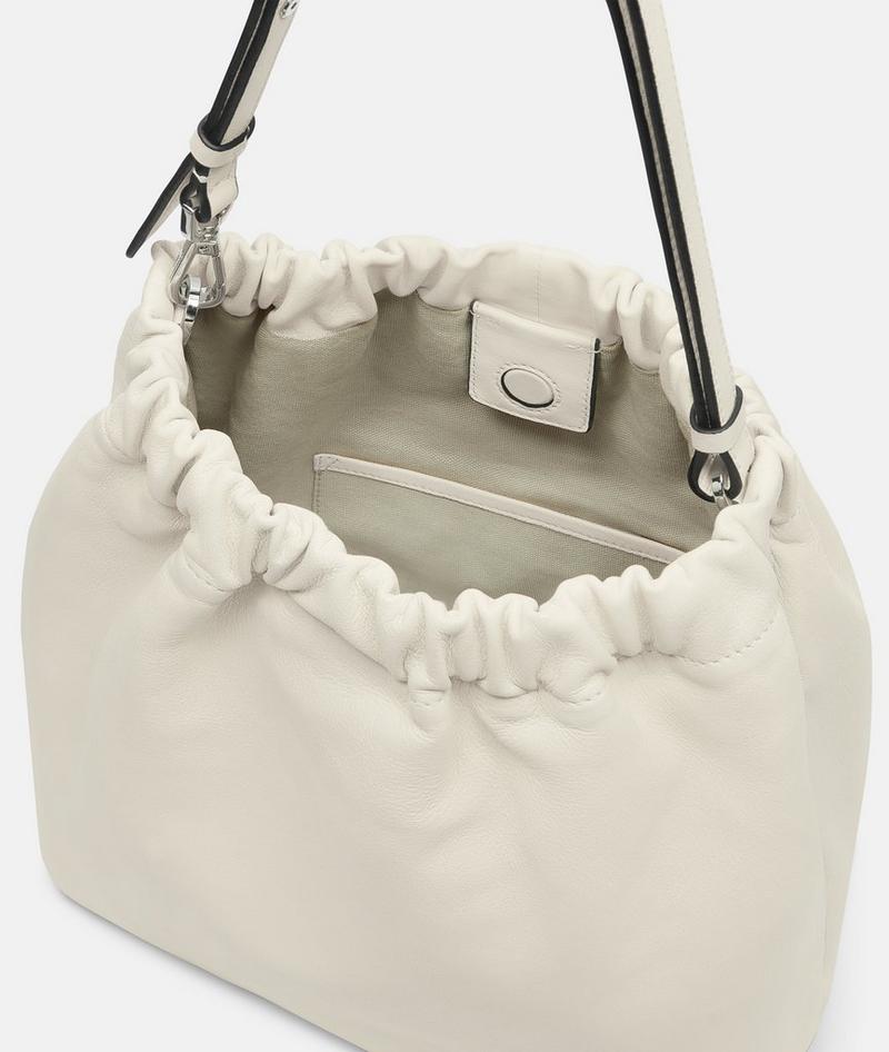 Liebeskind Herren Cloud Hobo M - Creme