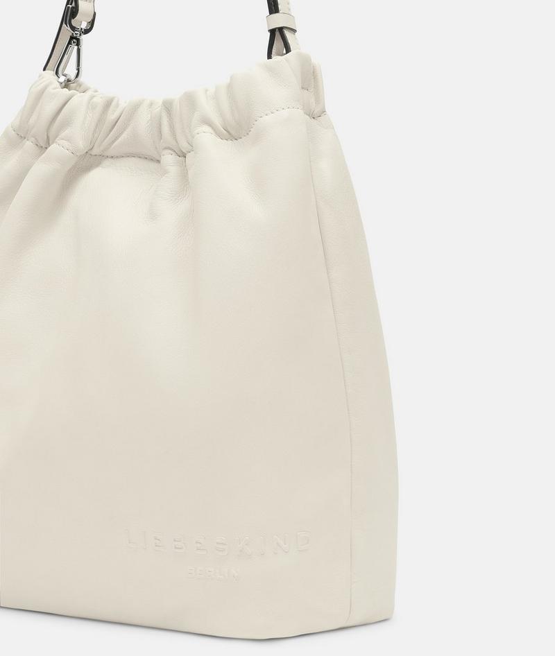 Liebeskind Herren Cloud Hobo M - Creme