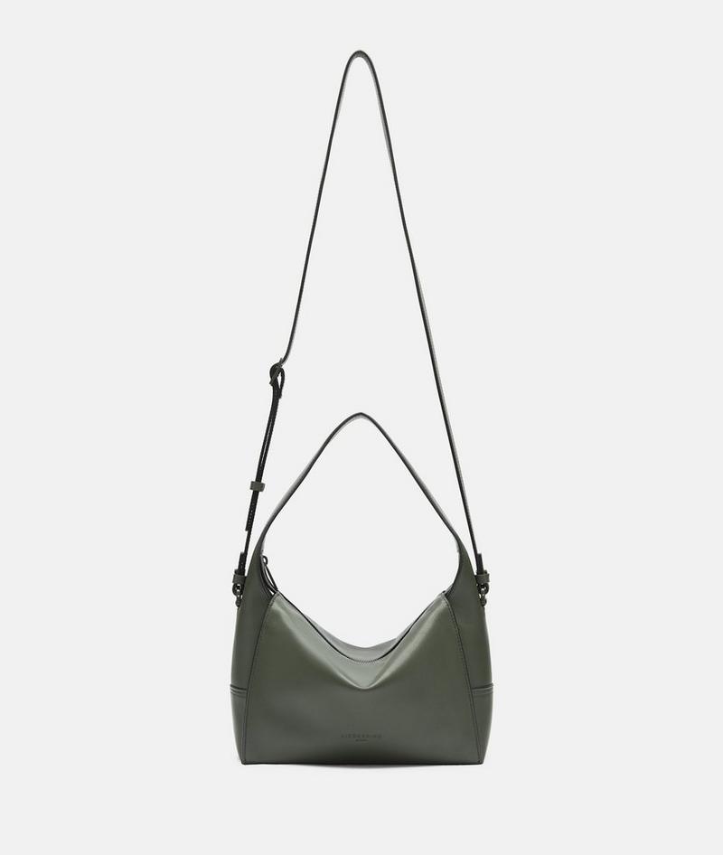 Liebeskind Herren Lou Hobo S - Olivgrün