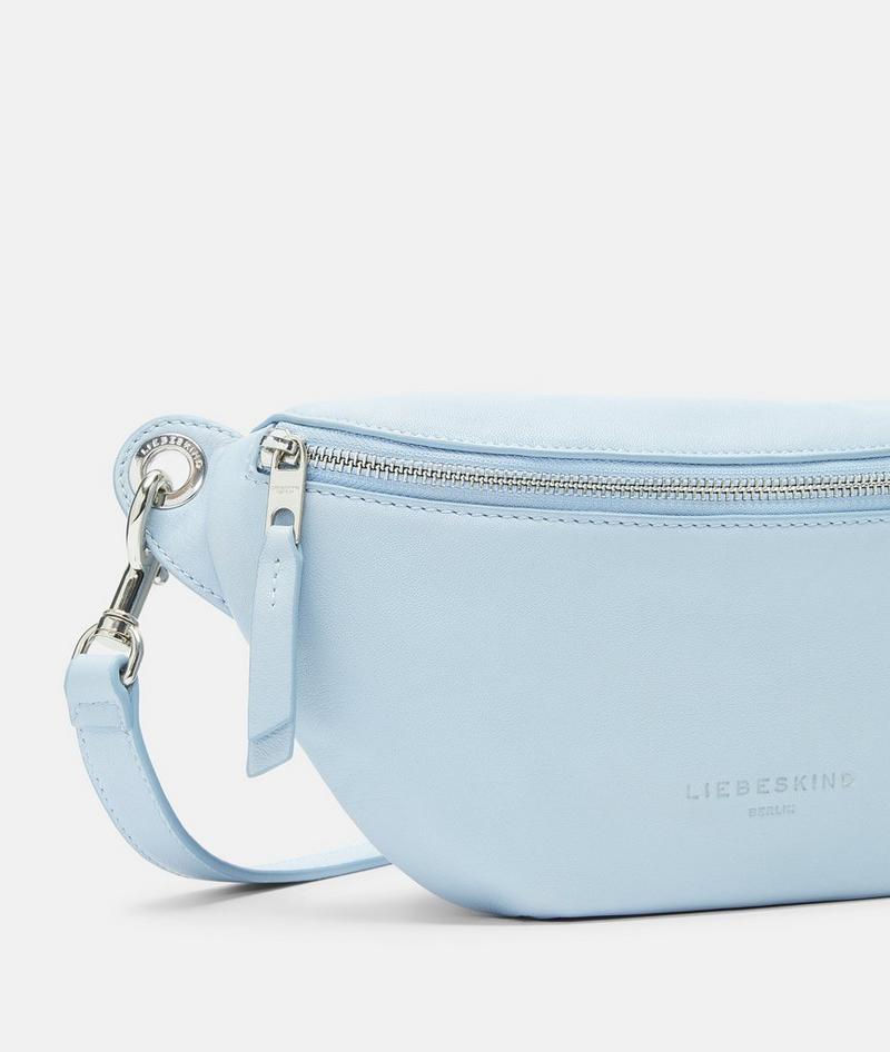 Liebeskind Herren Tavia Belt-bag M - Hellblau