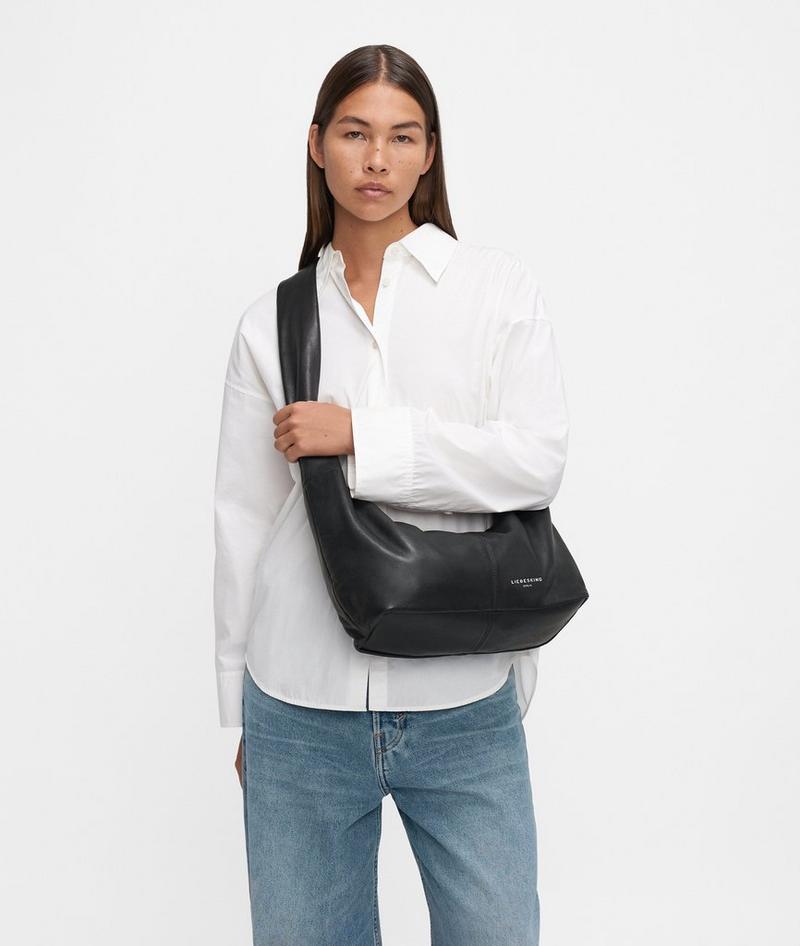 Liebeskind Herren Bo Hobo M - Schwarz