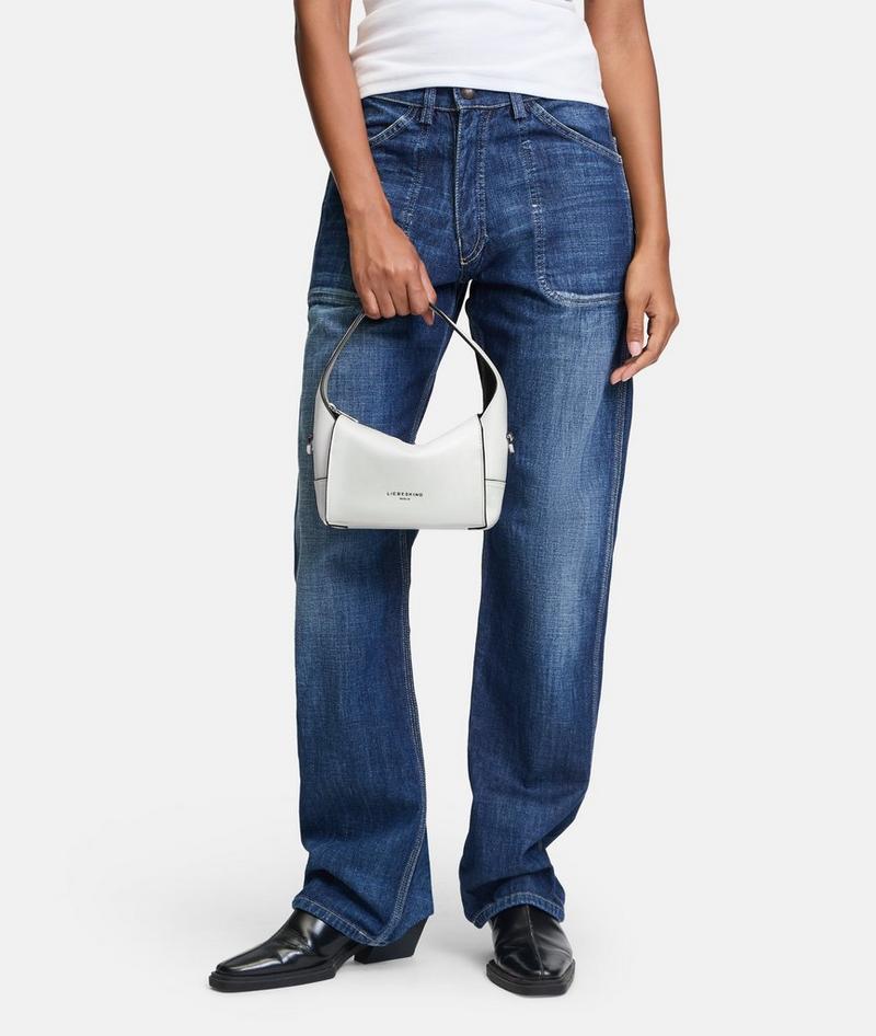 Liebeskind Herren Lou Hobo Xs - Weiß