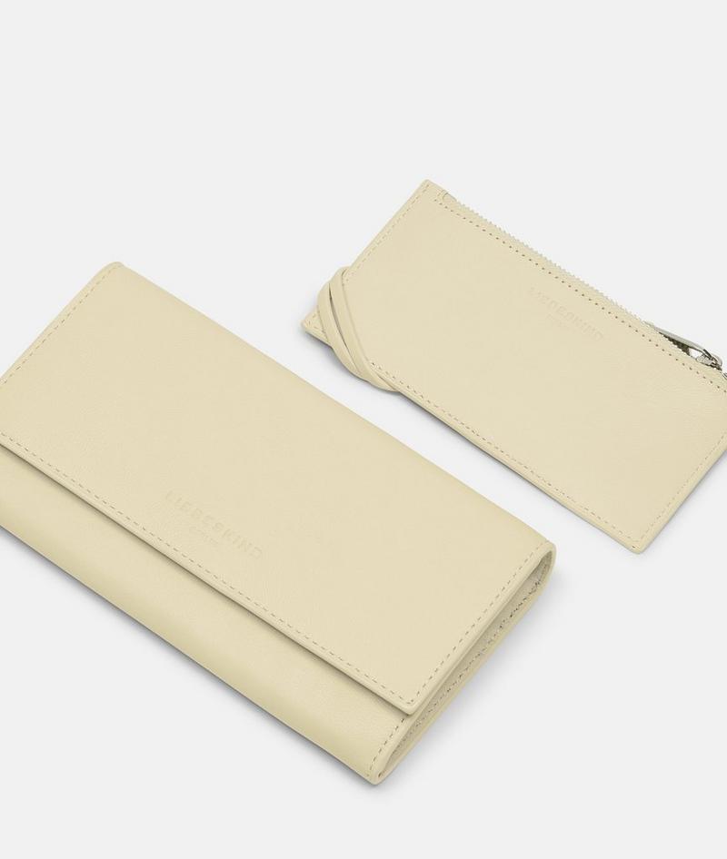 Liebeskind Herren Valentina Geldbörse L - Hellgelb