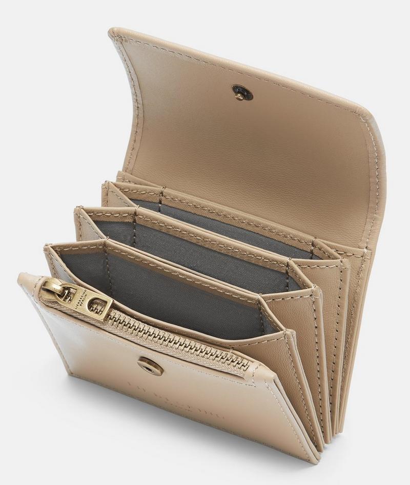 Liebeskind Herren Akkordeon Geldbörse S - Hellbraun