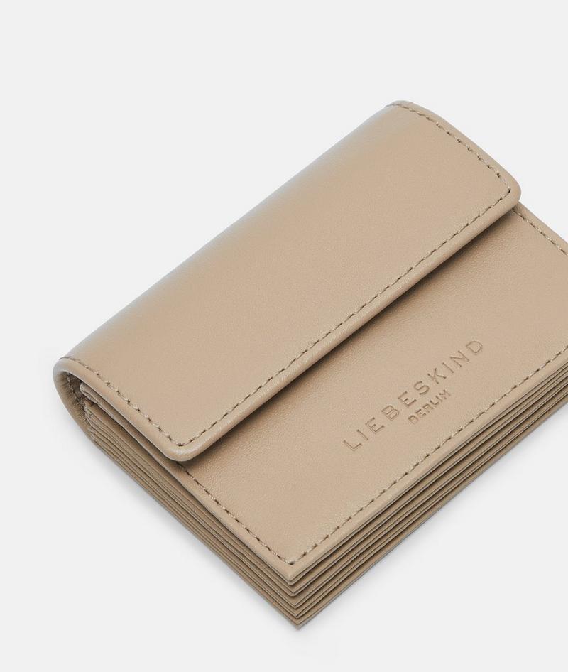 Liebeskind Herren Akkordeon Geldbörse S - Hellbraun