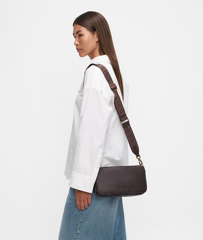 Liebeskind Herren Clarice Crossbody M - Mokka