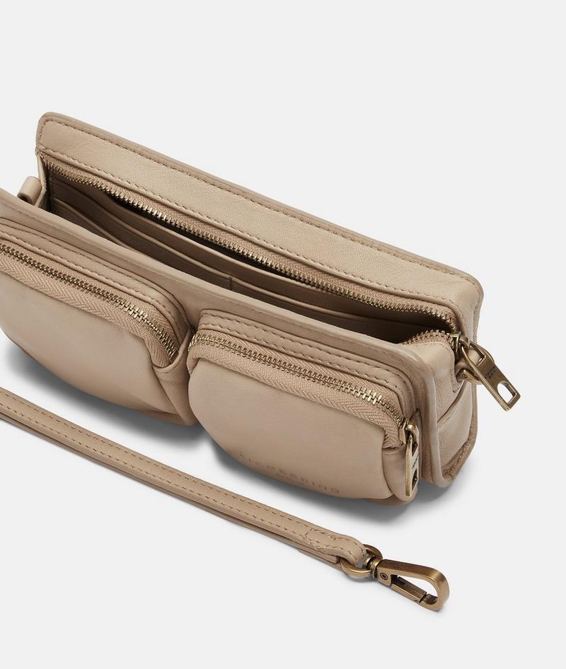 Liebeskind Herren Maia Pouch M - Hellbraun