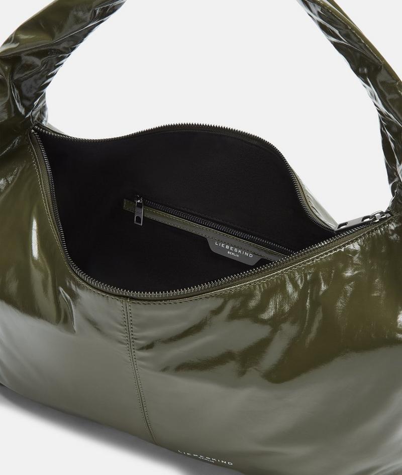 Liebeskind Herren Bo Hobo L - Olivgrün