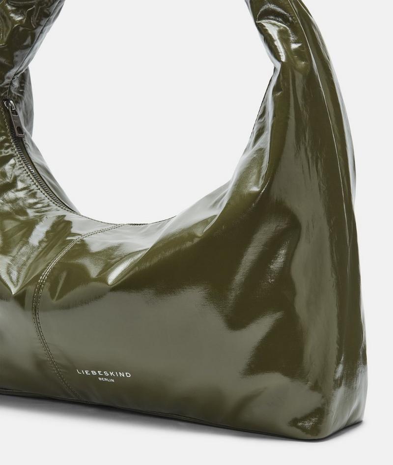 Liebeskind Herren Bo Hobo L - Olivgrün