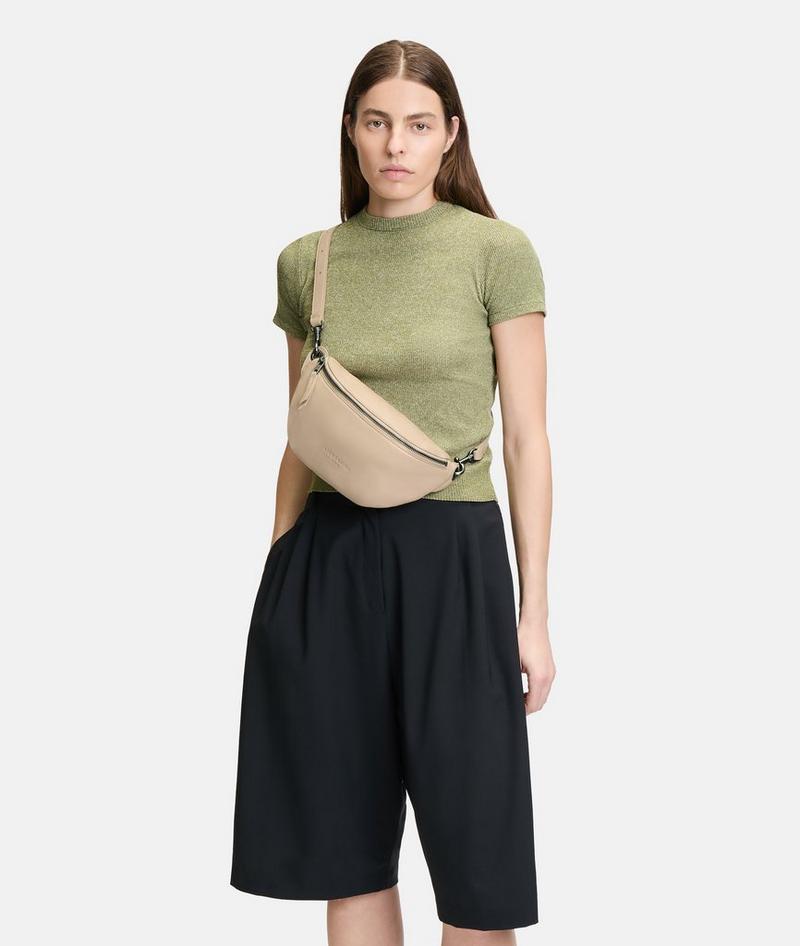 Liebeskind Herren Tavia Belt-bag M - Sandfarben