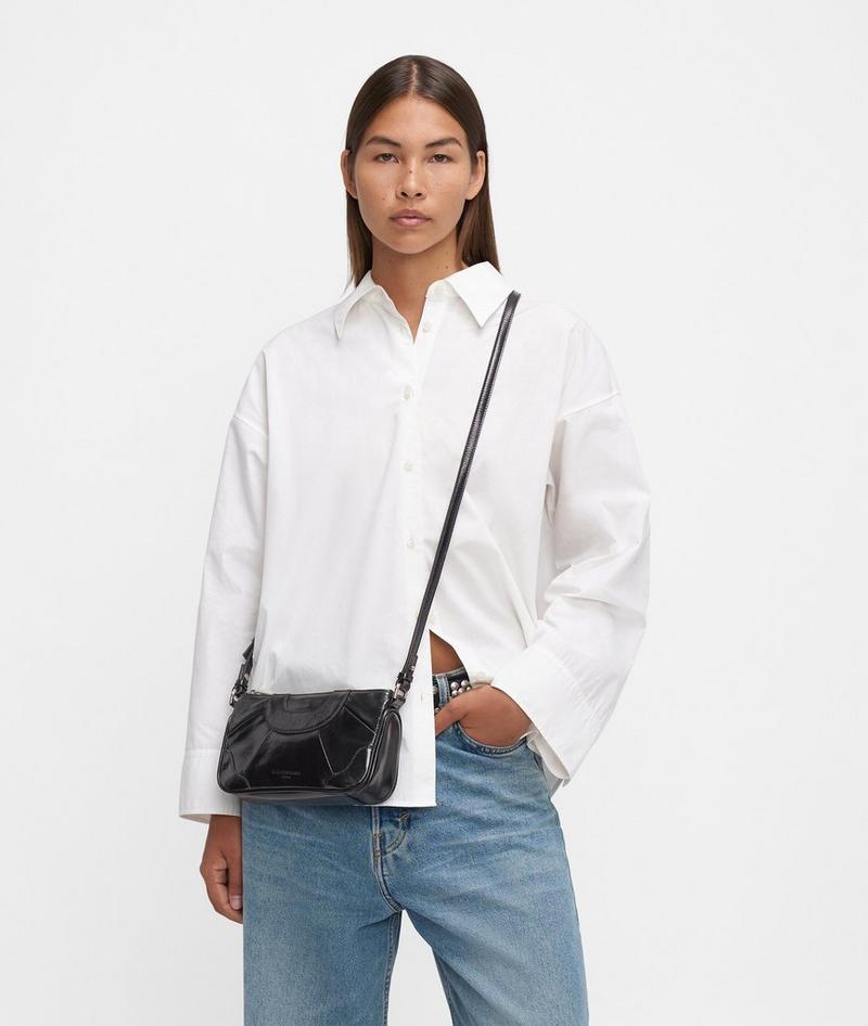 Liebeskind Herren Archive Esther Crossbody Xs - Schwarz