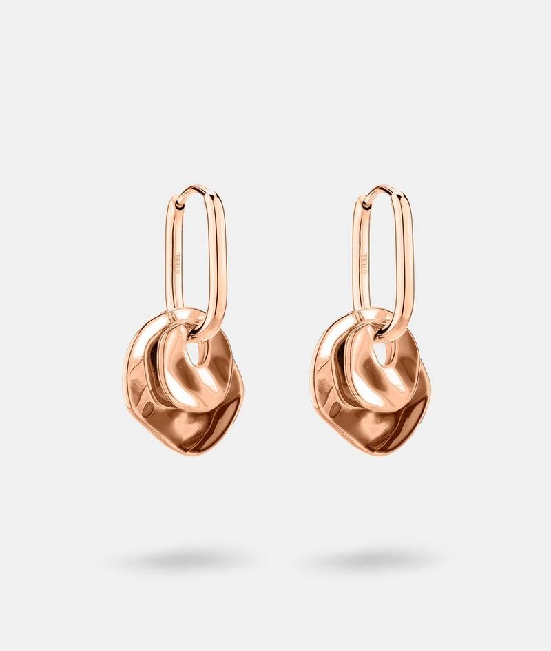 Liebeskind Herren Creolen - Roségold